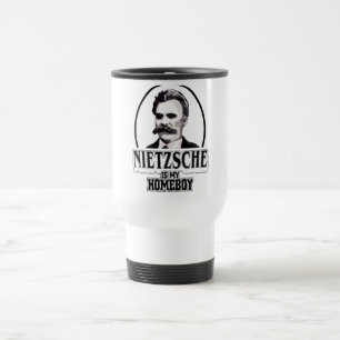 Mug De Voyage Nietzsche est mon Homeboy