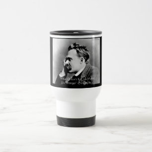 Mug De Voyage Nietzsche "Ne tue pas U" Citation Cadeaux & Tee - 