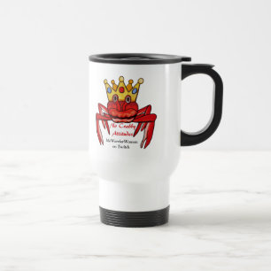 Mug De Voyage No Crabby Attitude, MeWarriorWoman sur Twitch