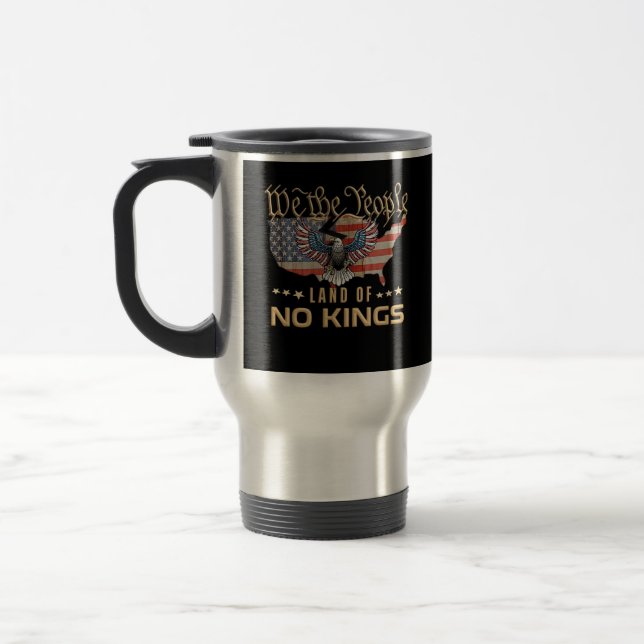 Mug De Voyage No Kings In America We The People Creative Style (Gauche)