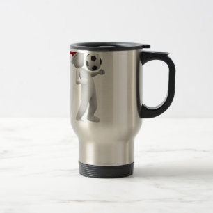 Mug De Voyage noël de football