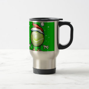 Mug De Voyage Noël de tennis