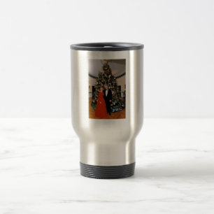 Mug De Voyage Noël du président américain Bill Clinton et Hillar