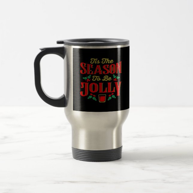 Mug De Voyage Noël est la saison  (Gauche)