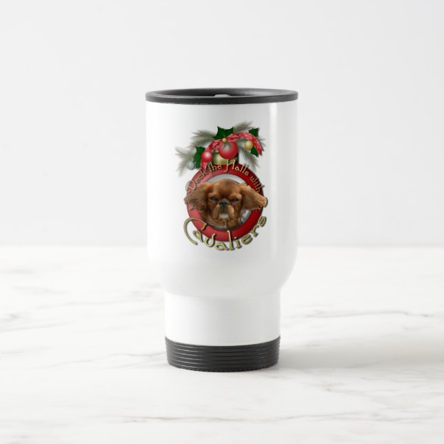 Mug De Voyage Noël - plate-forme les halls - cavaliers - rubis (Centre)