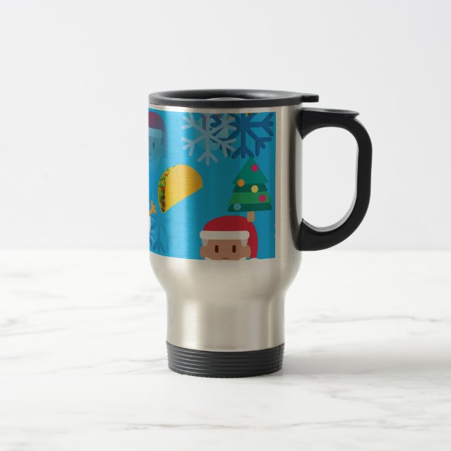 Mug De Voyage noël taco emoji (Droit)