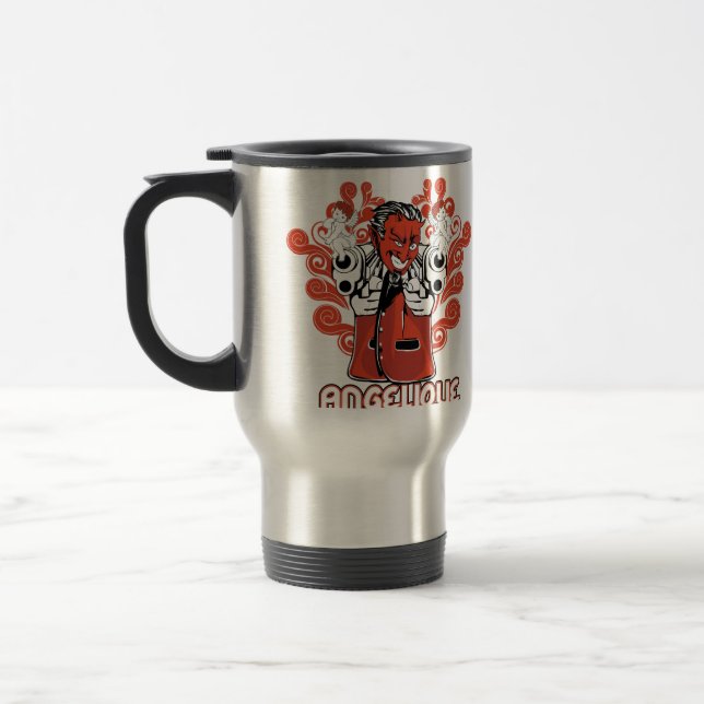 Mug De Voyage noir angélique (Gauche)