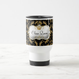 Mug De Voyage Noir divin d'or de 311 Ciao Bella
