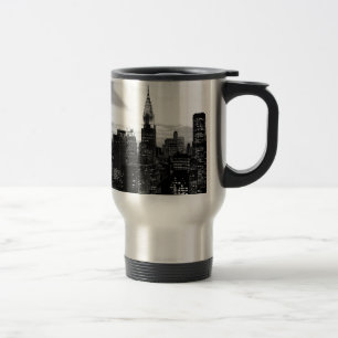 Mug De Voyage Noir et blanc New York