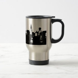 Mug De Voyage Noir et blanc New York City