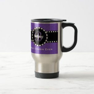 Mug De Voyage Nom fait sur commande V05 du meilleur monogramme