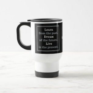 Mug De Voyage Nom personnalisé Cotes de soumission motivationnel