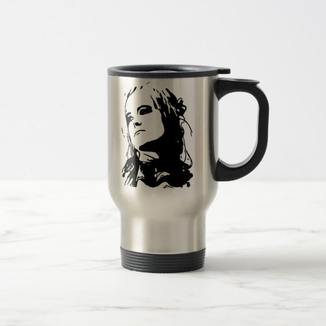 Mug De Voyage Non amusé (Droit)