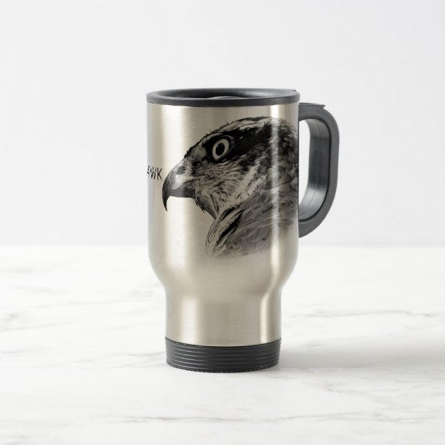 Mug De Voyage Northern Goshawk (Devant droit)