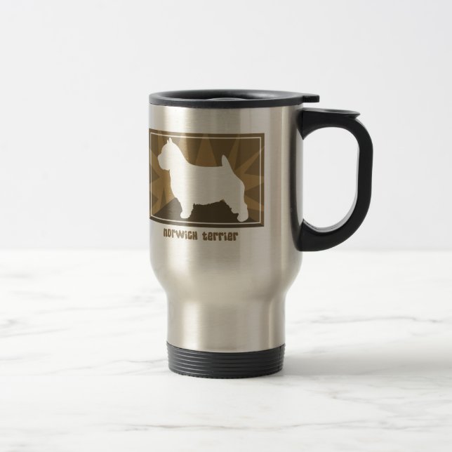 Mug De Voyage Norwich Terrier terreux (Droit)