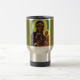 Mug De Voyage Notre Dame Black Madonna Pologne Icon