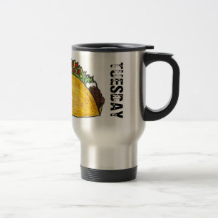 Mug De Voyage Nourriture mexicaine Taco Mardi Foodie Tacos