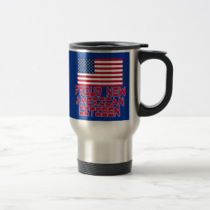 Mug De Voyage Nouveau citoyen américain fier