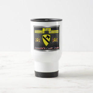 Mug De Voyage Nouveau Cool remanié 1re division de cavalerie