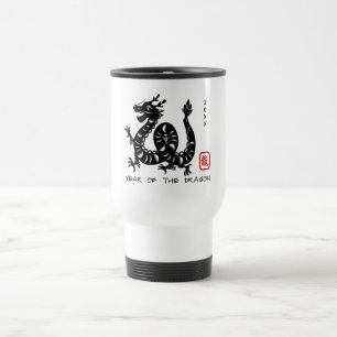Mug De Voyage Nouvel An chinois Dragon Zodiac Anniversaire TM3