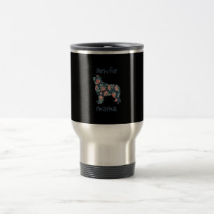 Mug De Voyage Nouvelle maman   Terre-Neuve maman chien présent