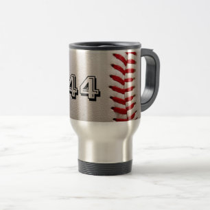 Mug De Voyage Numéro de baseball personnalisé - Photo de sport h