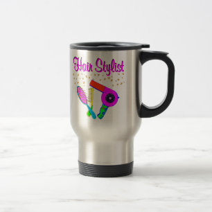MUG DE VOYAGE NUMÉRO UN ÉDITEUR DE CHEVEUX ET BEAUTICIEN