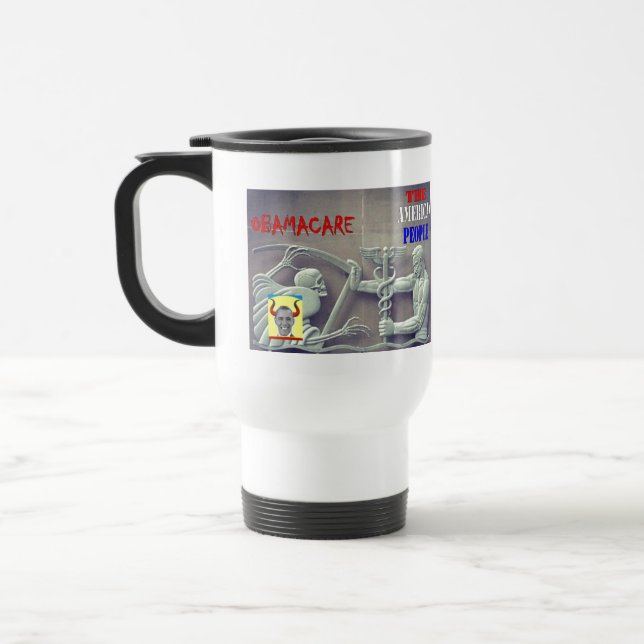 Mug De Voyage OBAMA CARE vs LES AMÉRICAINS (Gauche)