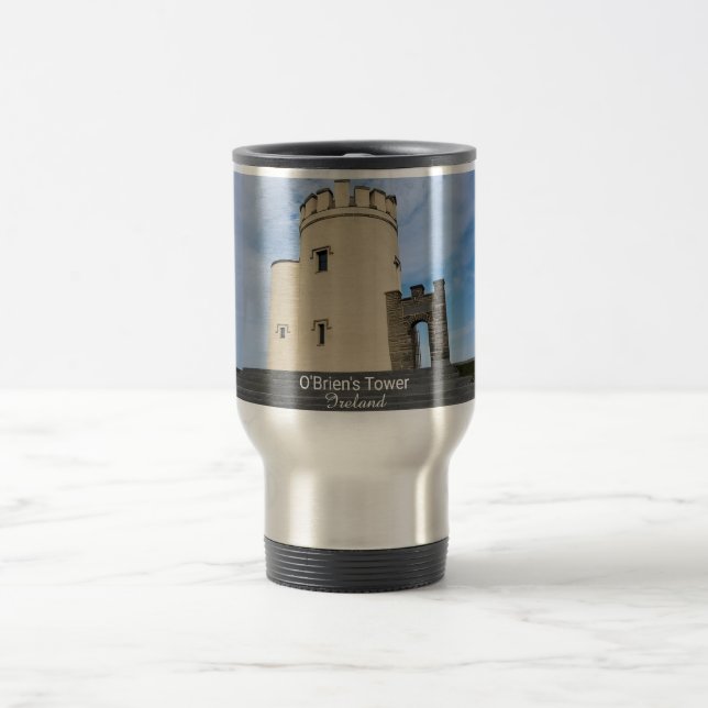 Mug De Voyage O'Brien's Tower Ireland Souvenir Travel Tumbler (Centre)