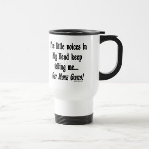 Mug De Voyage Obtenir plus de chèvres amusantes chèvre