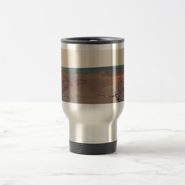 Mug De Voyage Occasion de Mars Rover de panorama d'asile de (Centre)