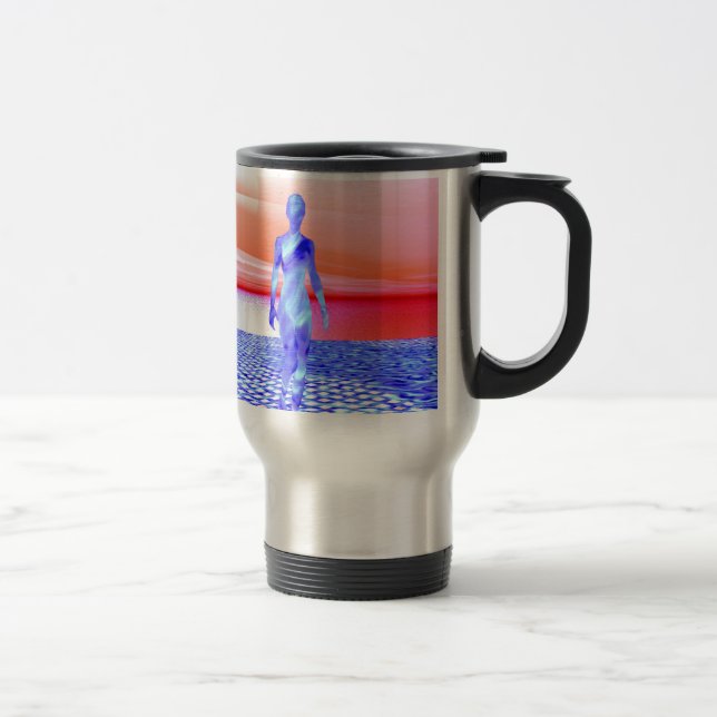 Mug De Voyage Ocean Sunrise (Droit)