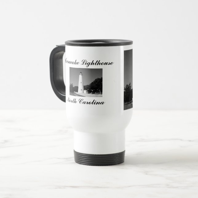 Mug De Voyage Ocracoke Lighthouse (Devant gauche)