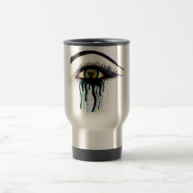 Mug De Voyage Oeil pleurant (Centre)