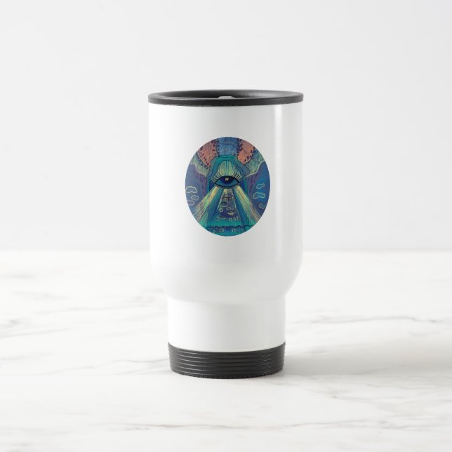 Mug De Voyage oeil symbolique (Centre)