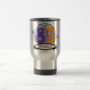 Mug De Voyage Officiellement bannière de 85 anniversaires