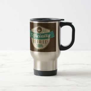 Mug De Voyage Officiellement retiré, retraite de cru de 100 pou
