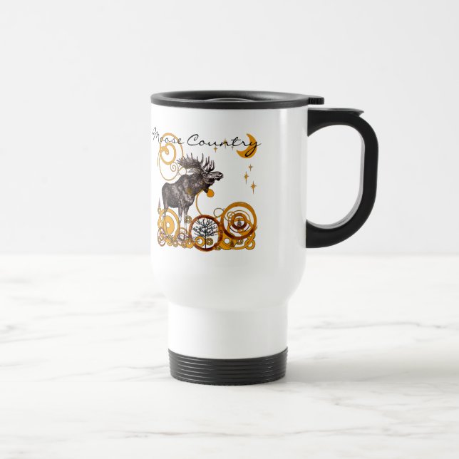 Mug De Voyage Oie vintage (Droite)