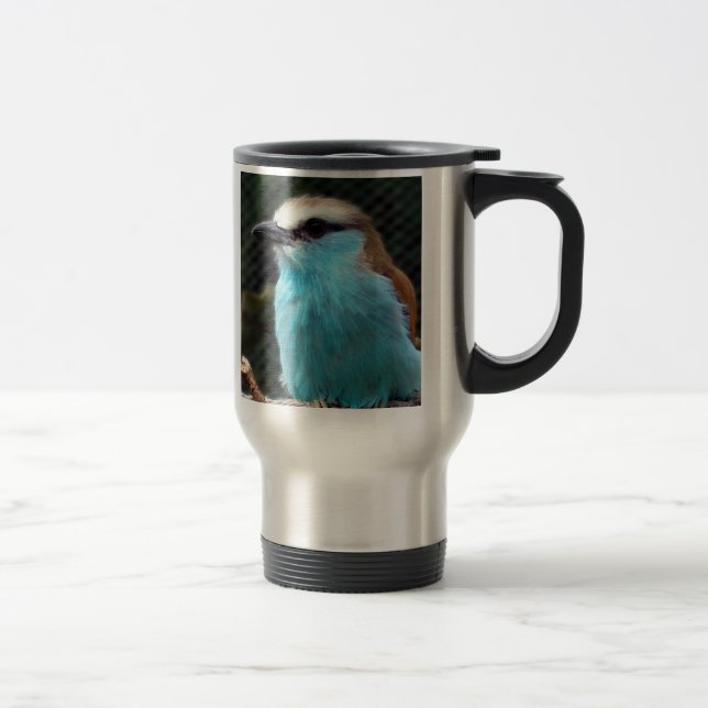 Mug De Voyage Oiseau bleu (Droit)