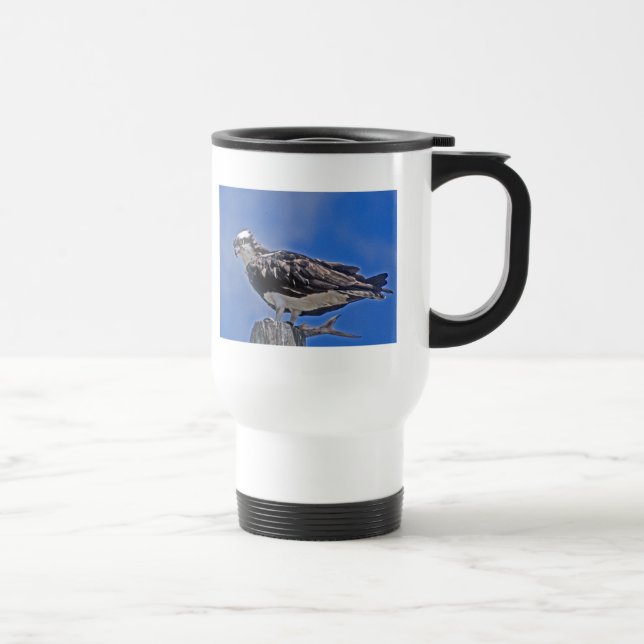Mug De Voyage Oiseau de balbuzard (Droite)