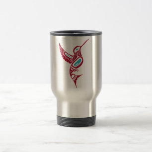 Mug De Voyage Oiseau de Natif américain