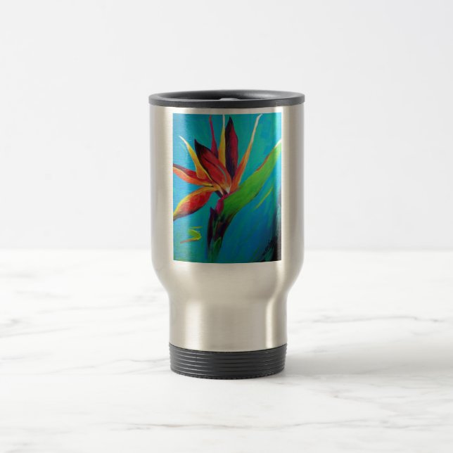 Mug De Voyage Oiseau du paradis (Centre)