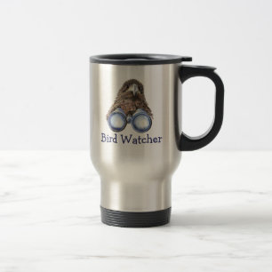 Mug De Voyage Oiseau Observation Vous Humour animal aquarelle