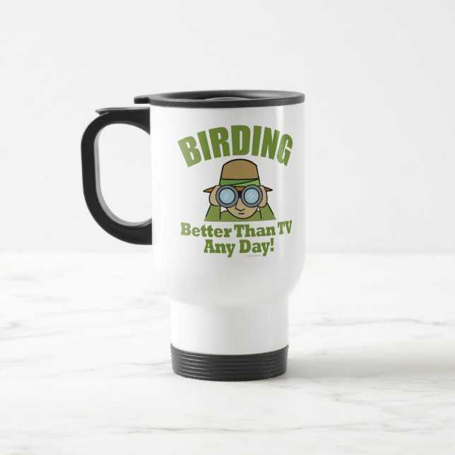 Mug De Voyage Oiseaux (Gauche)