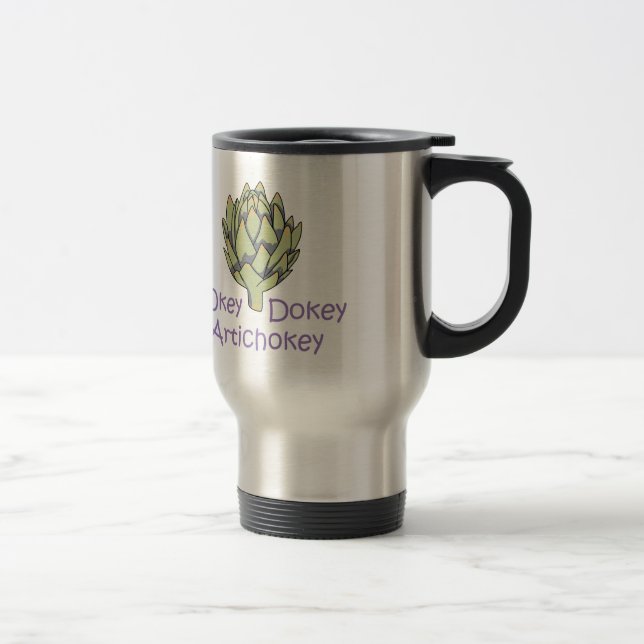 MUG DE VOYAGE OKEY DOKEY ARTICHOKEY (Droit)