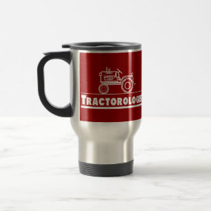 Mug De Voyage Ologeur de tracteur ROUGE