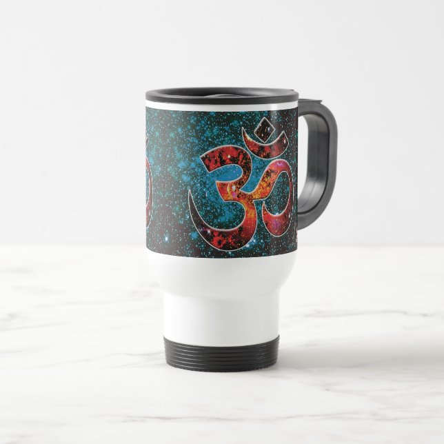 Mug De Voyage OM Hum universel (Devant droit)