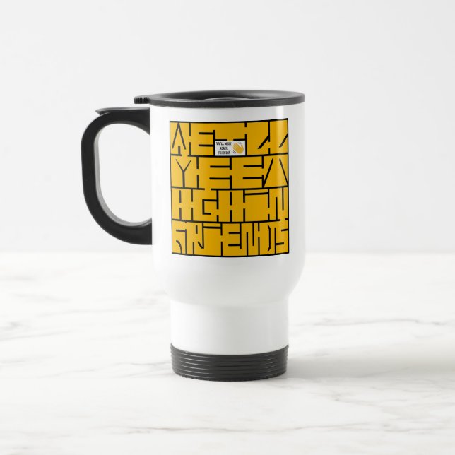 Mug De Voyage On se reverra, amis (Gauche)