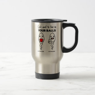 Mug De Voyage On Vivait Dans Les Boules, Nom Personnalisé Papa