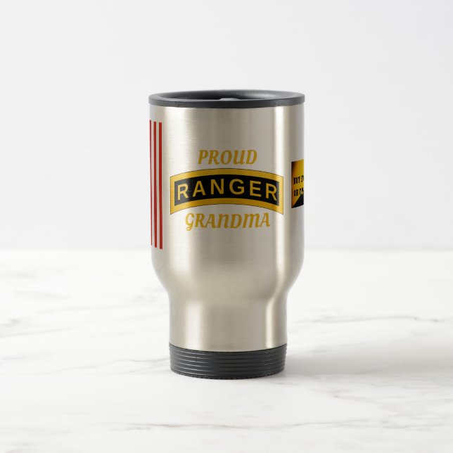 Mug De Voyage Onglet École des Rangers de l'Armée - Grand-mère f (Centre)